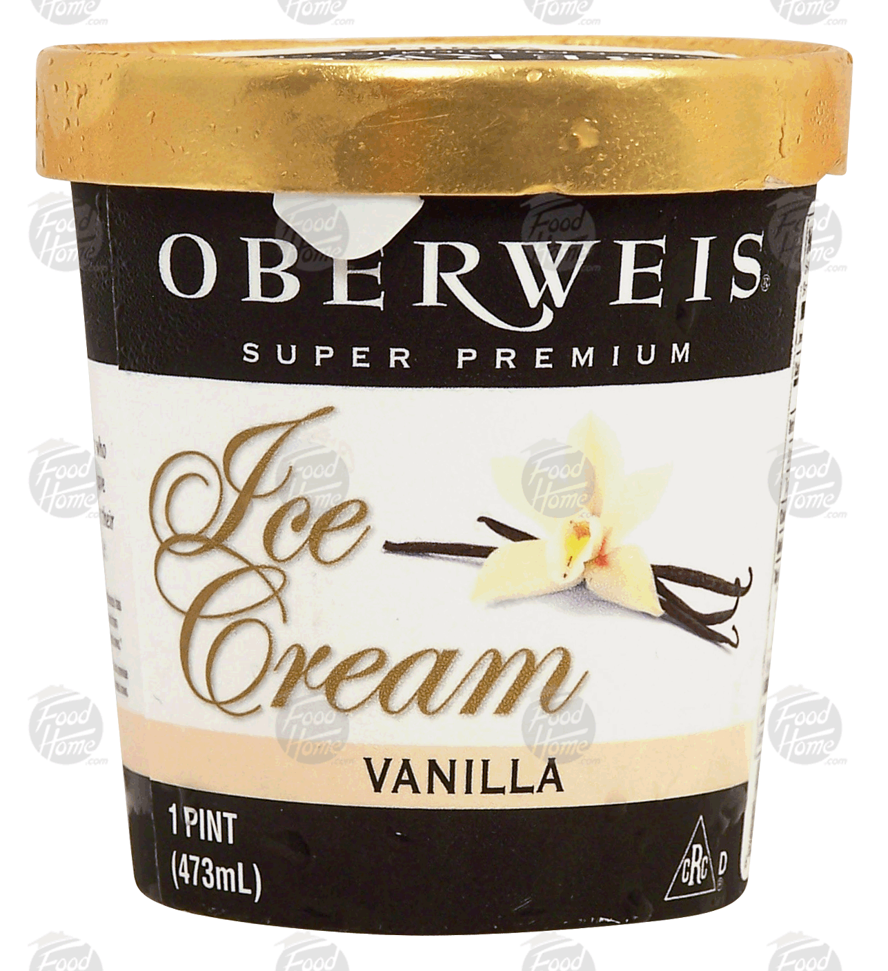 Oberweis Super Premium vanilla ice cream Full-Size Picture